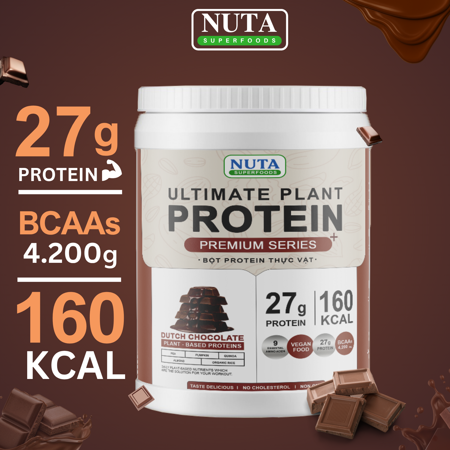 Bột Protein Thực Vật Ultimate Plant Protein