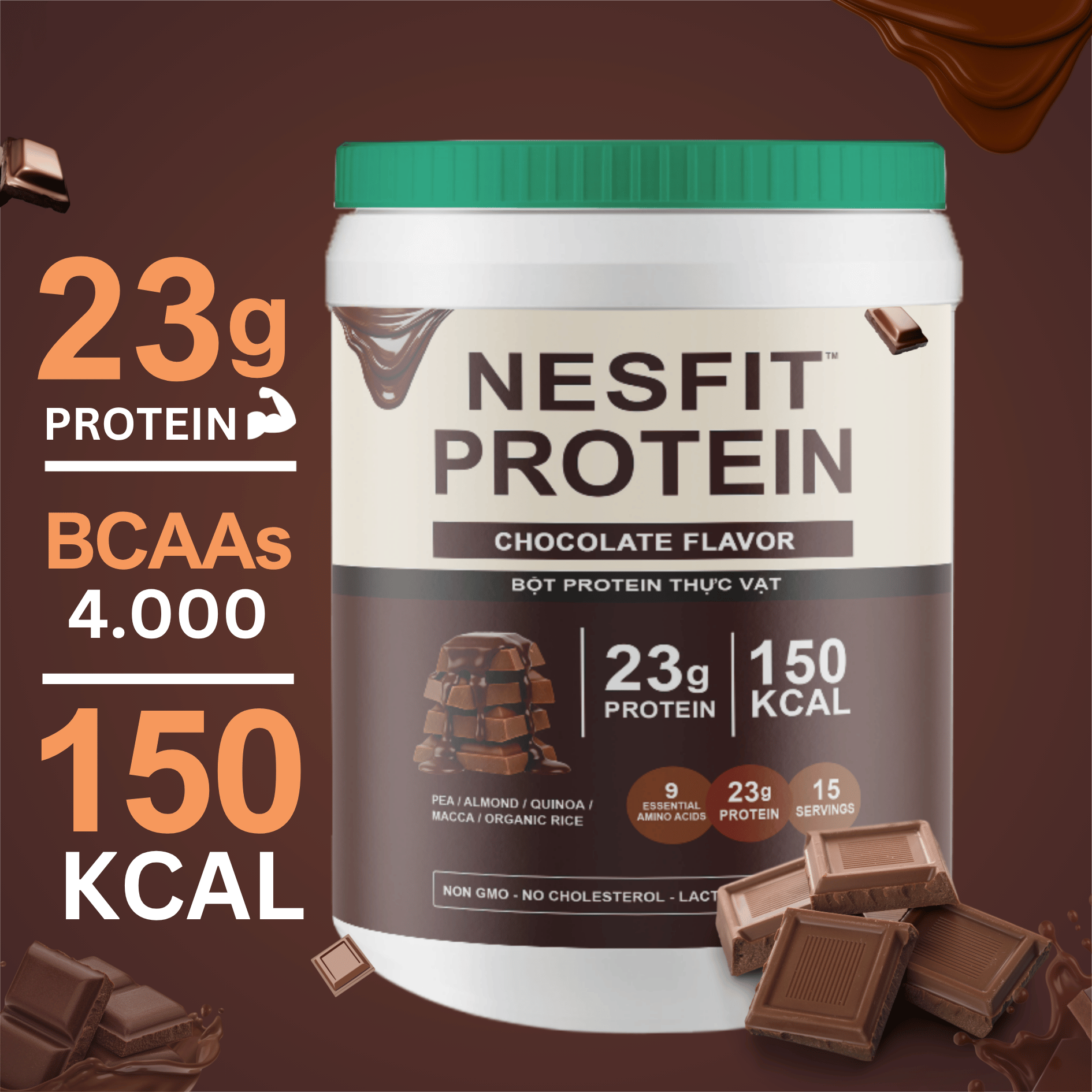 BỘT PROTEIN THỰC VẬT NESFIT PROTEIN - Ảnh 8