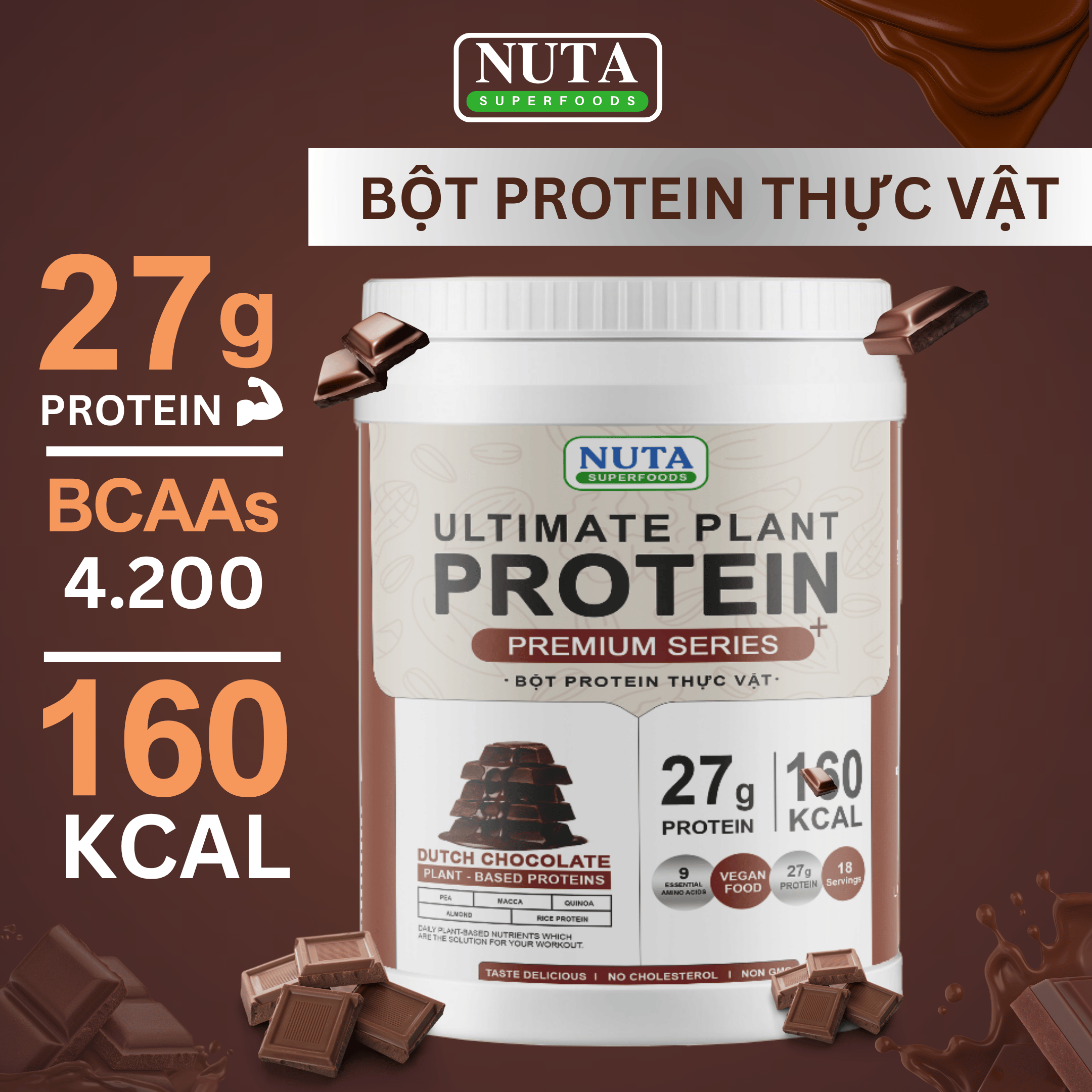 Bột Protein Thực Vật Ultimate Plant Protein