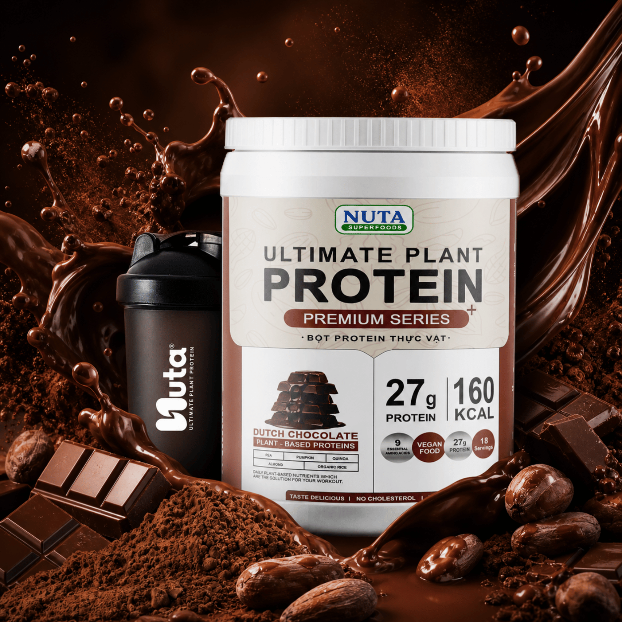 Ultimate Plant Protein Bột Protein Thực Vật Cao Cấp